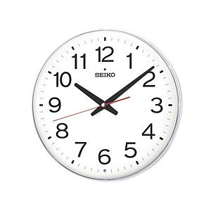 SEIKO 掛け時計 【オフィスタイプ】 白 KX278W ［電波自動受信機能有］