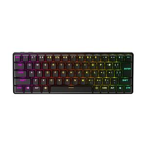 SteelSeries ゲーミングキーボード(ラピッドトリガー対応) Apex Pro Mini W...
