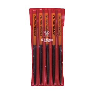 ツボサン SA005-01 ツボサン 組ヤスリ 5本組 三角 荒目