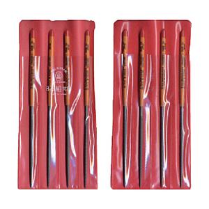 ツボサン MA008-01 ツボサン 組ヤスリ 8本組 丸 荒目