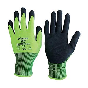 AMAG ユニワールド　ＷＯＮＤＥＲ　ＧＲＩＰ　ブレス　蛍光イエロー　Ｌ   WG-501-YE-L