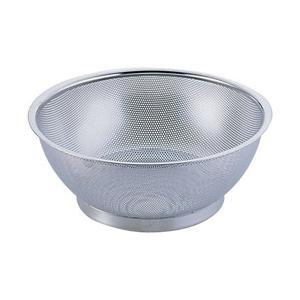 三宝産業 UK18-8パンチング水切りざる 18cm ＜AMZ05018＞