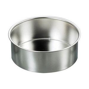 三宝産業 SA18-8総絞りチーズケーキ用デコ共底 深型 21cm ＜WDK02021＞ [振込不可...