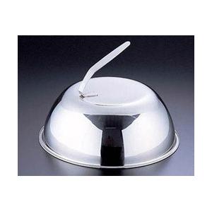 三宝産業 18-8ステーキカバー 丸型 27cm ＜PSTE601＞ [振込不可]