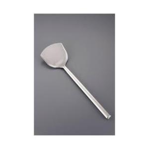 三宝産業 ステンレス パイプ柄ワンピース中華ヘラ 中 ＜ATYB802＞