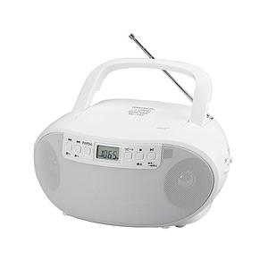 WINTECH CDラジオ WINTECH ホワイト KC-132W ［ワイドFM対応 /ハイレゾ非...