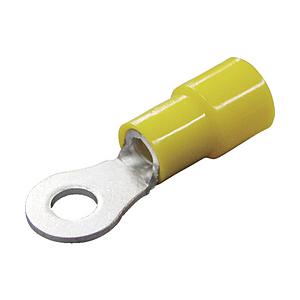 ニチフ端子工業 環境配慮形絶縁被覆付丸形端子R形（50個入）より線2．63〜6．64外寸9．5mmス...