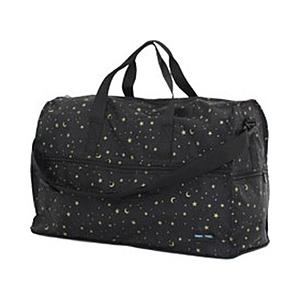 ハピタス 折りたたみ大型ボストンバッグ H0004 スターリーブラック