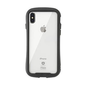 HAMEE［iPhone XS/X専用］iFace Reflection強化ガラスクリアケース 41-907153 ブラック [振込不可][代引不可]