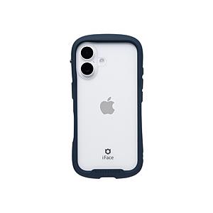 HAMEE iPhone 16（6.1インチ）iFace Reflection強化ガラスクリアケース iFace ネイビー 41-979631