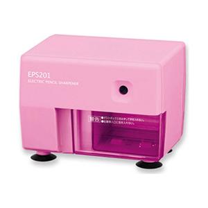 アスカ ムダ削り防止機構つき電動シャープナー ピンク　EPS201P
