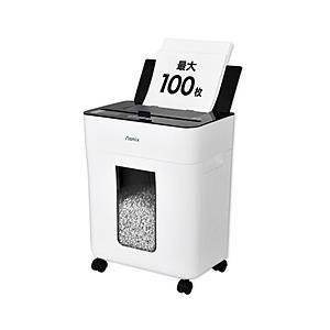 アスカ SAF301C 最大100自動細断 オートフィードシュレッダー   SAF301C ［クロス...