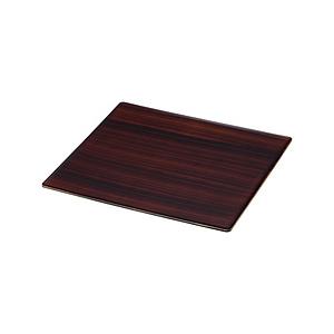 遠藤商事 TKG 和風ビュッフェ用プレート 耐熱ABS 2／3 木目 ＜NWA0405＞