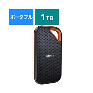 SanDisk(サンディスク) SDSSDE81-1T00-J25 外付けSSD USB-C＋USB...