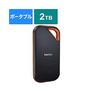 SanDisk(サンディスク) SDSSDE81-2T00-J25 外付けSSD USB-C＋USB...