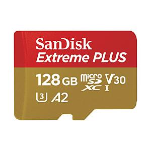 SanDisk - ◆サンディスク エクストリーム プラス SDXC UHS-Iカード 128GB 【新品】 SanDisk SanDisk(サンディスク) Extreme PLUS microSDXC UHS-I