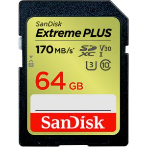 SanDisk(サンディスク) SanDisk Extreme PLUS SDXC UHS-Iカード 64GB SDSDXWH-064G-JBJCP    ［Class10 /64GB］｜y-sofmap