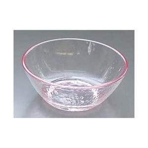 カンプラ リップル 丸小鉢 KB-122 ピンク ＜RLT0803＞ [直径約11cm/食洗器対応]