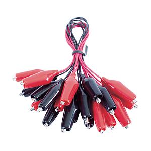 テイシン電機 テストリード小 45cm シールドクリップS両端付 TLA14