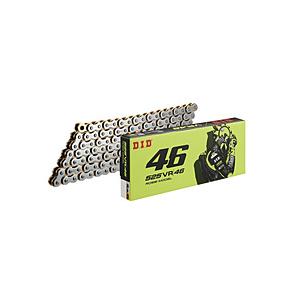 大同工業 バイク用チェーン ROSSI MODEL　サイズ：130L  SILVER＆GOLD 52...