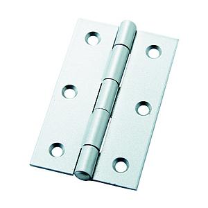 フジテック フジテック　カラー丁番　袋入り（２枚）・厚口８９ｍｍ・シルバー   B-11037