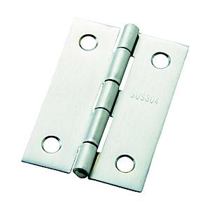 フジテック フジテック　ステンレス丁番（ＳＵＳ３０４）　袋入（２枚）・薄口３８ｍｍ   B-1130...