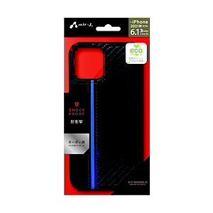 エアージェイ iPhone2021　6.1inch　3眼 GT MOBILE 耐衝撃背面ケース BL...