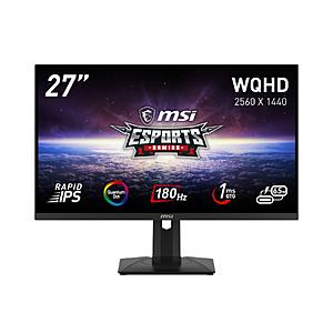 MSI(エムエスアイ) MAG 274QRF QD E2 USB-C対応 ゲーミングモニター   ［27型 /WQHD(2560×1440） /ワイド］