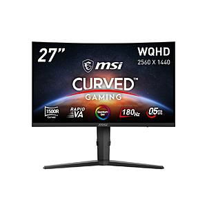 MSI(エムエスアイ) USB-C接続 ゲーミングモニター MAG 275CQRF QD E2  ［...