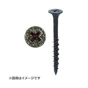 大里 ＯＨＳＡＴＯ　黒亜鉛　木が割れにくいビス　ＰＲ　４．２×６５　（７０本入）   544-317