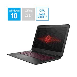 17.3型ノートPC ［Win10 Home・Core i7］ OMEN by HP 17-w203TX スタンダードモデル トゥインクルブラック/シャドウメッシュパターン　1AD24PA-AAAA