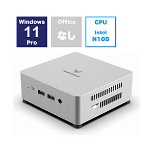 UN100L-16/256-W11Pro(N100) デスクトップパソコン UN100L  ［モニター無し /intel N100 /メモリ：16GB /SSD：256GB /2024年1月モデル］