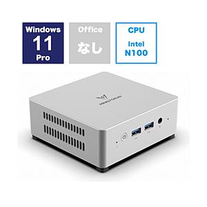 UN100L/V-16/256-W11Pro(N100) デスクトップパソコン UN100L/V  ［モニター無し /intel N100 /メモリ：16GB /SSD：256GB /2024年3月モデル］｜y-sofmap