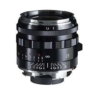 VOIGTLANDER カメラレンズ NOKTON Vintage Line 28mm F1.5 A...