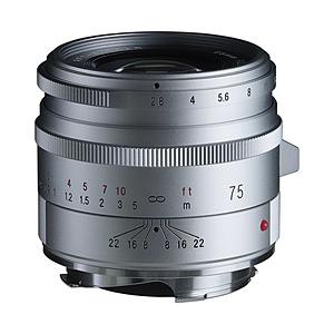 VOIGTLANDER カメラレンズ APO-SKOPAR 75mm F2.8 VM  シルバー  ...