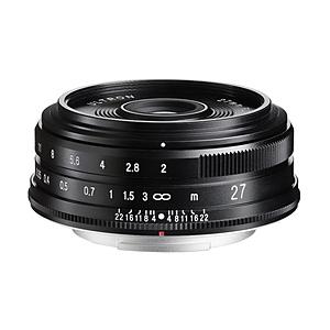 VOIGTLANDER カメラレンズ ULTRON 27mm F2 ブラック ［FUJIFILM X...