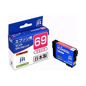 ジット JIT-KE69M リサイクルインクカートリッジ マゼンタ 【864】