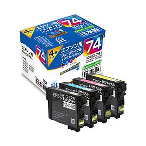 ジット 【リサイクル】リサイクルインクカートリッジ　JIT-KE744P 「方位磁石」