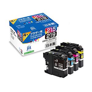 ジット JIT-B2192154P リサイクルインク ジット（ブラザー用） 4色セット
