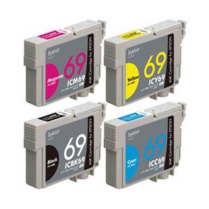 プレジール PLE-E694P 互換プリンターインク 4色パック