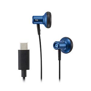 radius(ラディウス) イヤホン インナーイヤー型  ブルー HP-NEL22CB ［USB］ ...