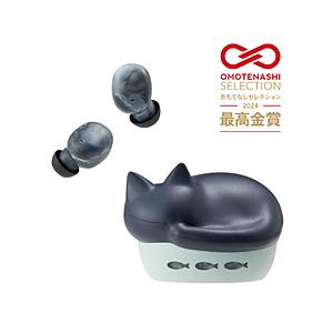 radius(ラディウス) 完全ワイヤレスイヤホン NEKO クロ HP-C28BTK ［ワイヤレス...