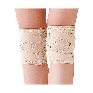 プロイデア らくらく温泉ひざサポーター ベージュLサイズ   0070-2206-02