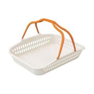 よし与工房 セルフバスケット中深型YK-1000ーV オレンジ ＜WSL8603＞