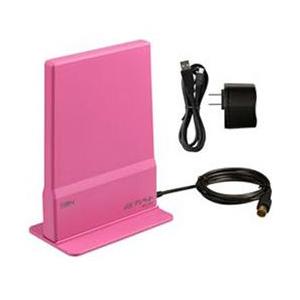 サン電子 UHF室内アンテナ IDA-7CB-WR ワインレッド ブースター内蔵【強電界地域用】 【...