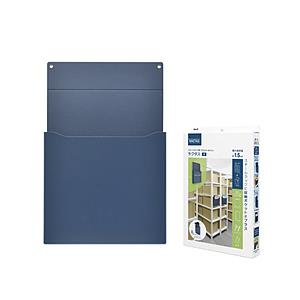 マグエックス スチールラック用マグネットポケット ラクタス 青 MRACKB