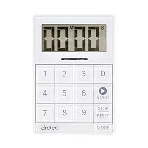 ドリテック キュービックタイマー 　T-549WT ホワイト系