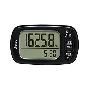 ドリテック H-235 活動量計 デイリーパートナー ブラック