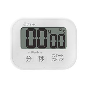 ドリテック 3キー防水タイマー  ホワイト T-626WT