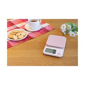 ドリテック デジタルスケール「エクレ」2kg  ピンク KS-739PK